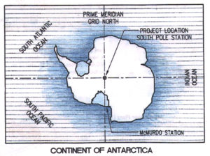 Antarctica Location Map